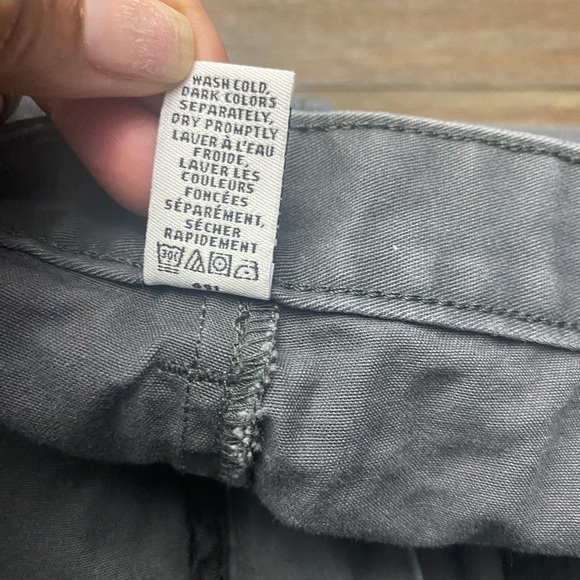 Calvin Klein slim fit coupe cintree men casual chino pants jeans dark gray - Picture 7 of 10